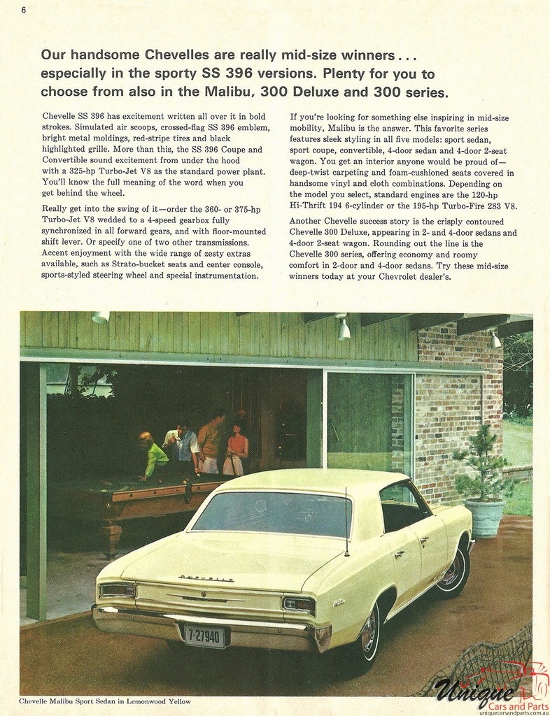 1966 Chevrolet Mailer Number 3 Page 1